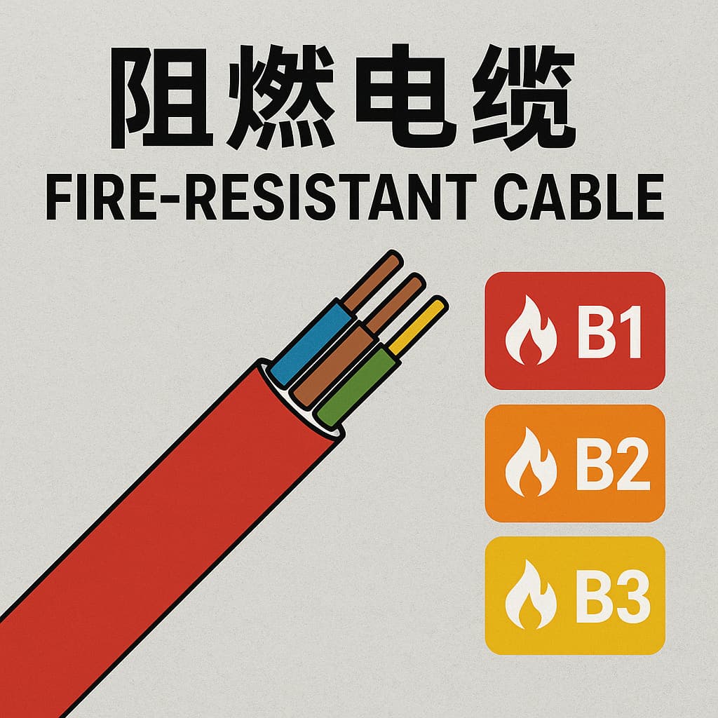 什么是阻燃电缆？？B1、、B2、、B3级的区别你相识吗？？